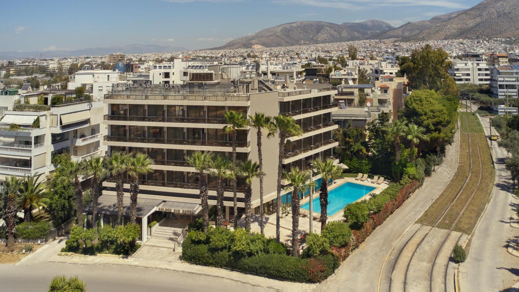 Golden Sun Hotel Athens Exterior photo